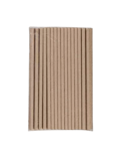 6 mm x 197 mm Kağıt Pipet